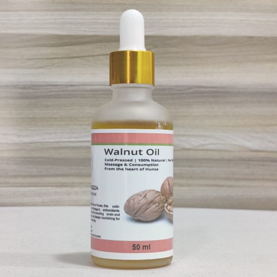 Pure walnut oil loaded with Omega-3 for brain, hair, and skin health.